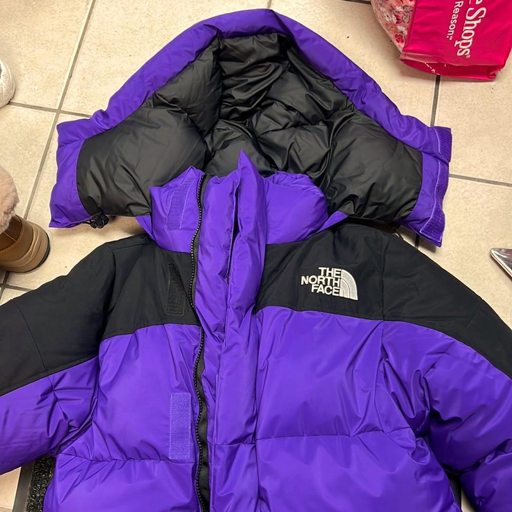 North face bubble coat
